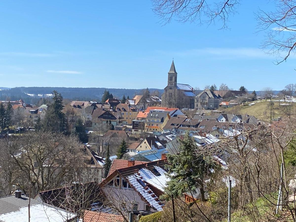Ferienwohnung Lang - Schoene 3-Zimmer-Wohnung Bonndorf im Schwarzwald Dış mekan fotoğraf
